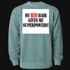 Unisex Midweight Pigment-Dyed Crewneck Sweatshirt Thumbnail