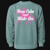 Unisex Midweight Pigment-Dyed Crewneck Sweatshirt Thumbnail
