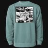 Unisex Midweight Pigment-Dyed Crewneck Sweatshirt Thumbnail