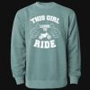 Unisex Midweight Pigment-Dyed Crewneck Sweatshirt Thumbnail