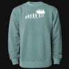 Unisex Midweight Pigment-Dyed Crewneck Sweatshirt Thumbnail