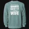 Unisex Midweight Pigment-Dyed Crewneck Sweatshirt Thumbnail