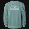 Unisex Midweight Pigment-Dyed Crewneck Sweatshirt Thumbnail