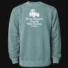 Unisex Midweight Pigment-Dyed Crewneck Sweatshirt Thumbnail