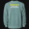 Unisex Midweight Pigment-Dyed Crewneck Sweatshirt Thumbnail