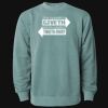 Unisex Midweight Pigment-Dyed Crewneck Sweatshirt Thumbnail