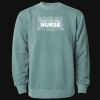 Unisex Midweight Pigment-Dyed Crewneck Sweatshirt Thumbnail
