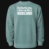 Unisex Midweight Pigment-Dyed Crewneck Sweatshirt Thumbnail
