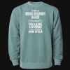 Unisex Midweight Pigment-Dyed Crewneck Sweatshirt Thumbnail