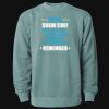 Unisex Midweight Pigment-Dyed Crewneck Sweatshirt Thumbnail