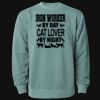 Unisex Midweight Pigment-Dyed Crewneck Sweatshirt Thumbnail