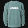 Unisex Midweight Pigment-Dyed Crewneck Sweatshirt Thumbnail