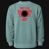 Unisex Midweight Pigment-Dyed Crewneck Sweatshirt Thumbnail