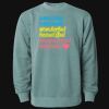 Unisex Midweight Pigment-Dyed Crewneck Sweatshirt Thumbnail
