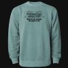 Unisex Midweight Pigment-Dyed Crewneck Sweatshirt Thumbnail