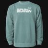 Unisex Midweight Pigment-Dyed Crewneck Sweatshirt Thumbnail