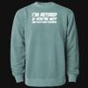 Unisex Midweight Pigment-Dyed Crewneck Sweatshirt Thumbnail