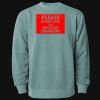 Unisex Midweight Pigment-Dyed Crewneck Sweatshirt Thumbnail