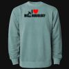 Unisex Midweight Pigment-Dyed Crewneck Sweatshirt Thumbnail