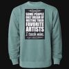 Unisex Midweight Pigment-Dyed Crewneck Sweatshirt Thumbnail