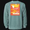 Unisex Midweight Pigment-Dyed Crewneck Sweatshirt Thumbnail