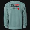 Unisex Midweight Pigment-Dyed Crewneck Sweatshirt Thumbnail