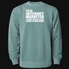 Unisex Midweight Pigment-Dyed Crewneck Sweatshirt Thumbnail