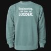 Unisex Midweight Pigment-Dyed Crewneck Sweatshirt Thumbnail