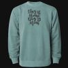 Unisex Midweight Pigment-Dyed Crewneck Sweatshirt Thumbnail
