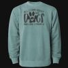 Unisex Midweight Pigment-Dyed Crewneck Sweatshirt Thumbnail