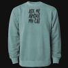 Unisex Midweight Pigment-Dyed Crewneck Sweatshirt Thumbnail