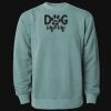 Unisex Midweight Pigment-Dyed Crewneck Sweatshirt Thumbnail