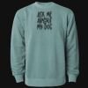 Unisex Midweight Pigment-Dyed Crewneck Sweatshirt Thumbnail
