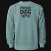 Unisex Midweight Pigment-Dyed Crewneck Sweatshirt Thumbnail
