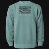 Unisex Midweight Pigment-Dyed Crewneck Sweatshirt Thumbnail
