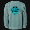 Unisex Midweight Pigment-Dyed Crewneck Sweatshirt Thumbnail