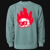 Unisex Midweight Pigment-Dyed Crewneck Sweatshirt Thumbnail