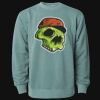 Unisex Midweight Pigment-Dyed Crewneck Sweatshirt Thumbnail