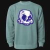 Unisex Midweight Pigment-Dyed Crewneck Sweatshirt Thumbnail
