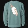 Unisex Midweight Pigment-Dyed Crewneck Sweatshirt Thumbnail
