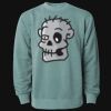 Unisex Midweight Pigment-Dyed Crewneck Sweatshirt Thumbnail