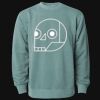 Unisex Midweight Pigment-Dyed Crewneck Sweatshirt Thumbnail
