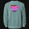 Unisex Midweight Pigment-Dyed Crewneck Sweatshirt Thumbnail
