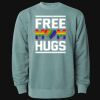 Unisex Midweight Pigment-Dyed Crewneck Sweatshirt Thumbnail
