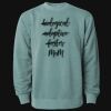 Unisex Midweight Pigment-Dyed Crewneck Sweatshirt Thumbnail