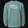 Unisex Midweight Pigment-Dyed Crewneck Sweatshirt Thumbnail