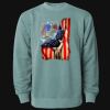 Unisex Midweight Pigment-Dyed Crewneck Sweatshirt Thumbnail