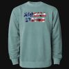 Unisex Midweight Pigment-Dyed Crewneck Sweatshirt Thumbnail