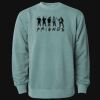 Unisex Midweight Pigment-Dyed Crewneck Sweatshirt Thumbnail