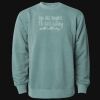 Unisex Midweight Pigment-Dyed Crewneck Sweatshirt Thumbnail